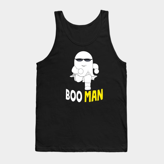 This is some boo sheet, Funny Boo Man Tank Top by Designs Stack